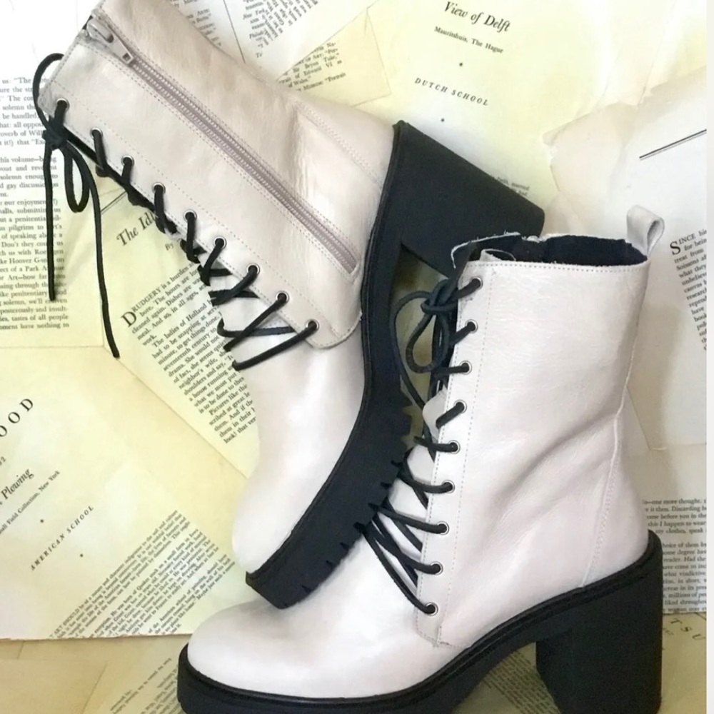 Free People Dylan Lace Up Boots